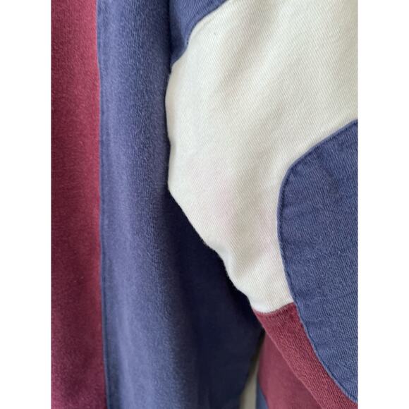 VTG Apparel Workshop Rugby Shirt Sz XXL Reinforced Elbow Y2K 80s 90s READ FLAW - Picture 8 of 8